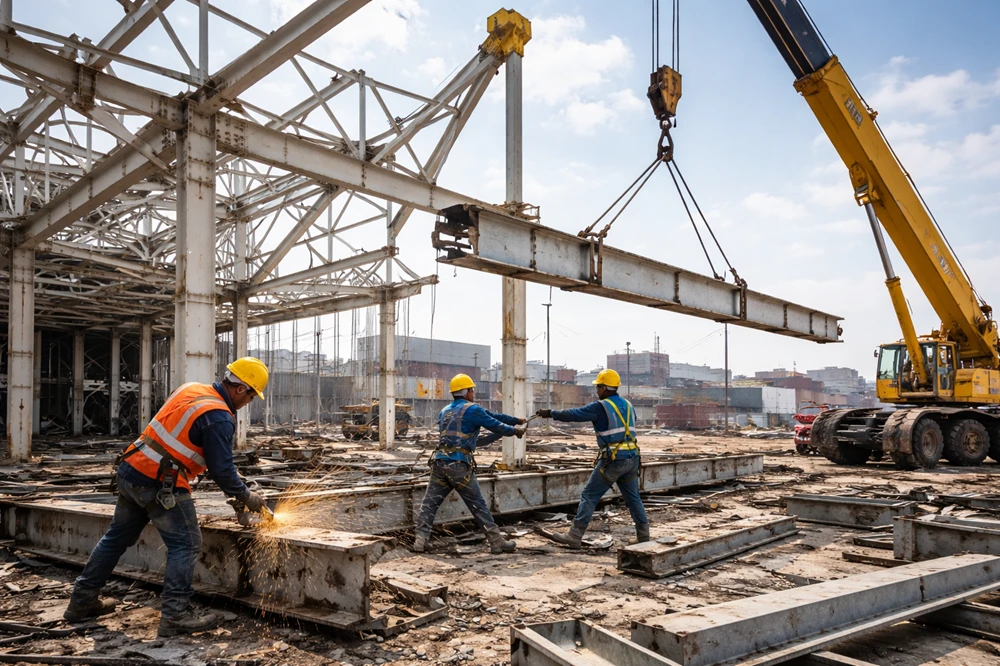 İzmir Çelik Konstrüksiyon Sökümü